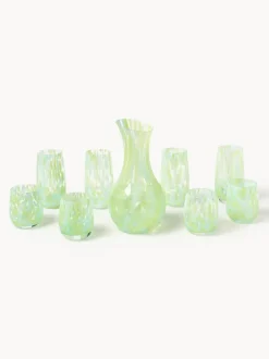 Vasos altos artesanales Yava, 4 uds.