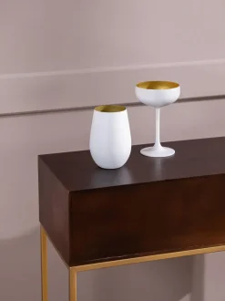 Vasos altos de cristal Elements, 6 uds.