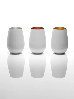 Vasos altos de cristal Elements, 6 uds.