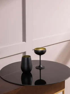 Vasos altos de cristal Elements, 6 uds.
