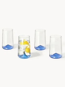 Vasos altos soplados Hadley, 4 uds.
