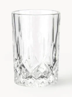 Vasos chupito con relieve Harvey, 4 uds.