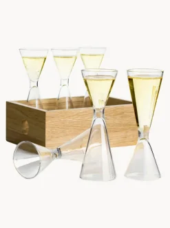Vasos chupito Semon, 6 uds., con caja de madera