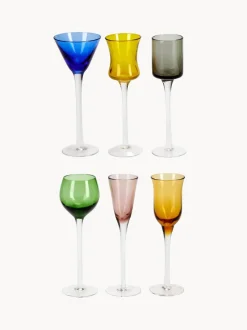 Vasos chupito soplados Lyngby, 6 uds.