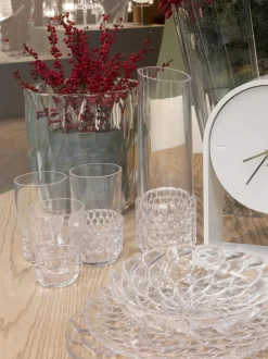Vasos con relieves Jellies, 4 uds.