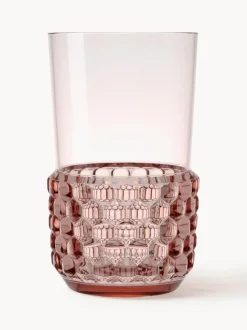 Vasos con relieves Jellies, 4 uds.