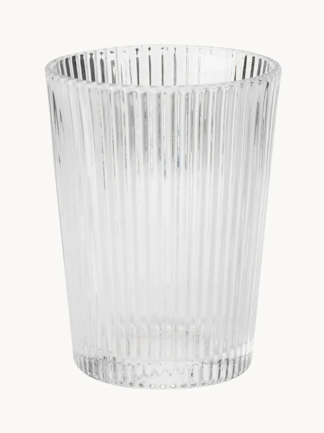Vasos con relieves Pilastro, 6 uds.