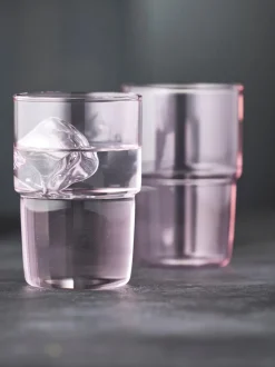 Vasos de agua de vidrio borosilicato Torino, 2 uds.