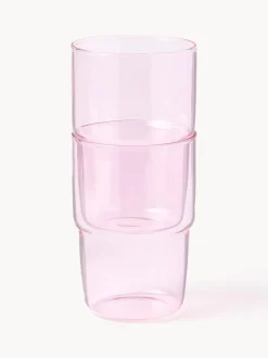 Vasos de agua de vidrio borosilicato Torino, 2 uds.