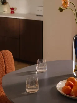 Vasos de agua soplados Ellery, 4 uds.