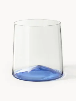 Vasos de agua soplados Hadley, 4 uds.