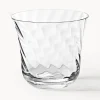 Vasos de agua soplados Swirl, 4 uds.