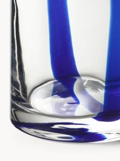 Vasos de agua soplados Taha, 4 uds.
