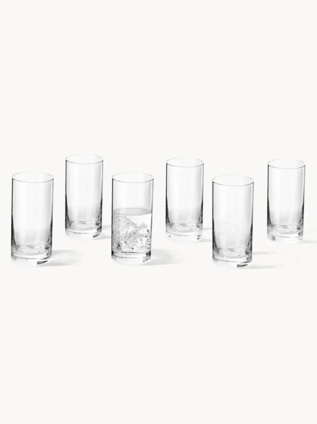 Vasos de cristal Corelli, 6 uds.