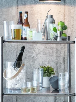 Vasos de cristal fino Gio, 6 uds.