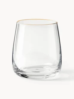 Vasos de vidrio soplados Ellery, 4 uds.