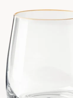 Vasos de vidrio soplados Ellery, 4 uds.