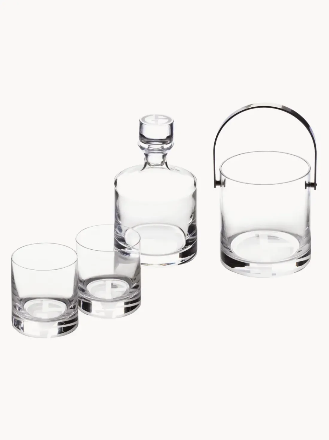 Vasos old fashioned de cristal Corelli, 6 uds.