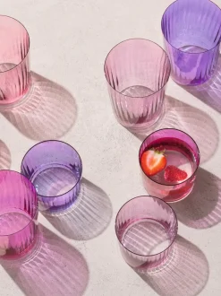 Vasos pintados a mano Gems, 4 uds.