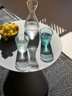 Vasos soplados con burbujas de aire Cancun, 6 uds.