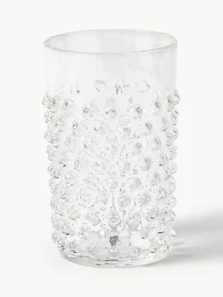 Vasos soplados Hobnail, 6 uds.