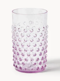 Vasos soplados Hobnail, 6 uds.