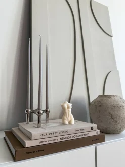 Vela artesanal de diseño Ella