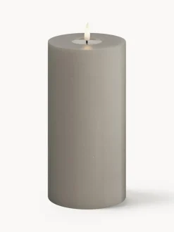 Vela LED artesanal para exterior Real Flame, 20 cm