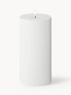 Vela LED artesanal para exterior Real Flame, 20 cm