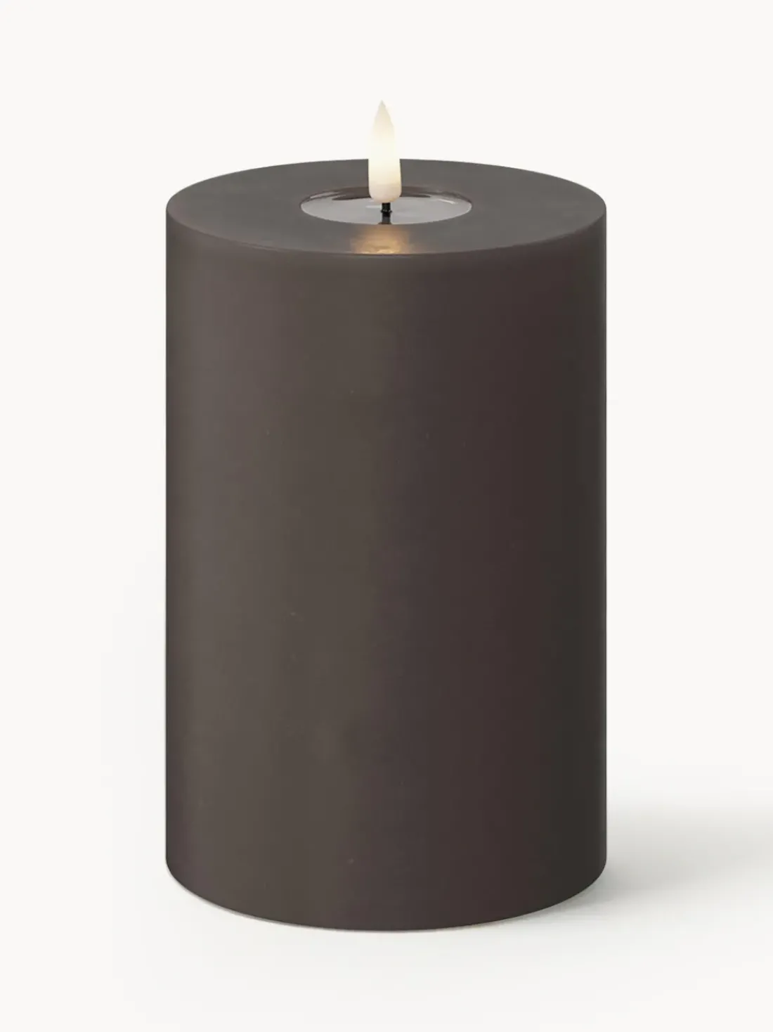 Vela LED artesanal Real Flame, 15 cm