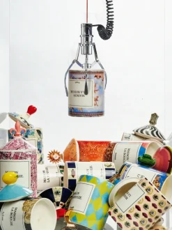 Vela perfumada artesanal Angels (naranja, pachulí y jacinto)