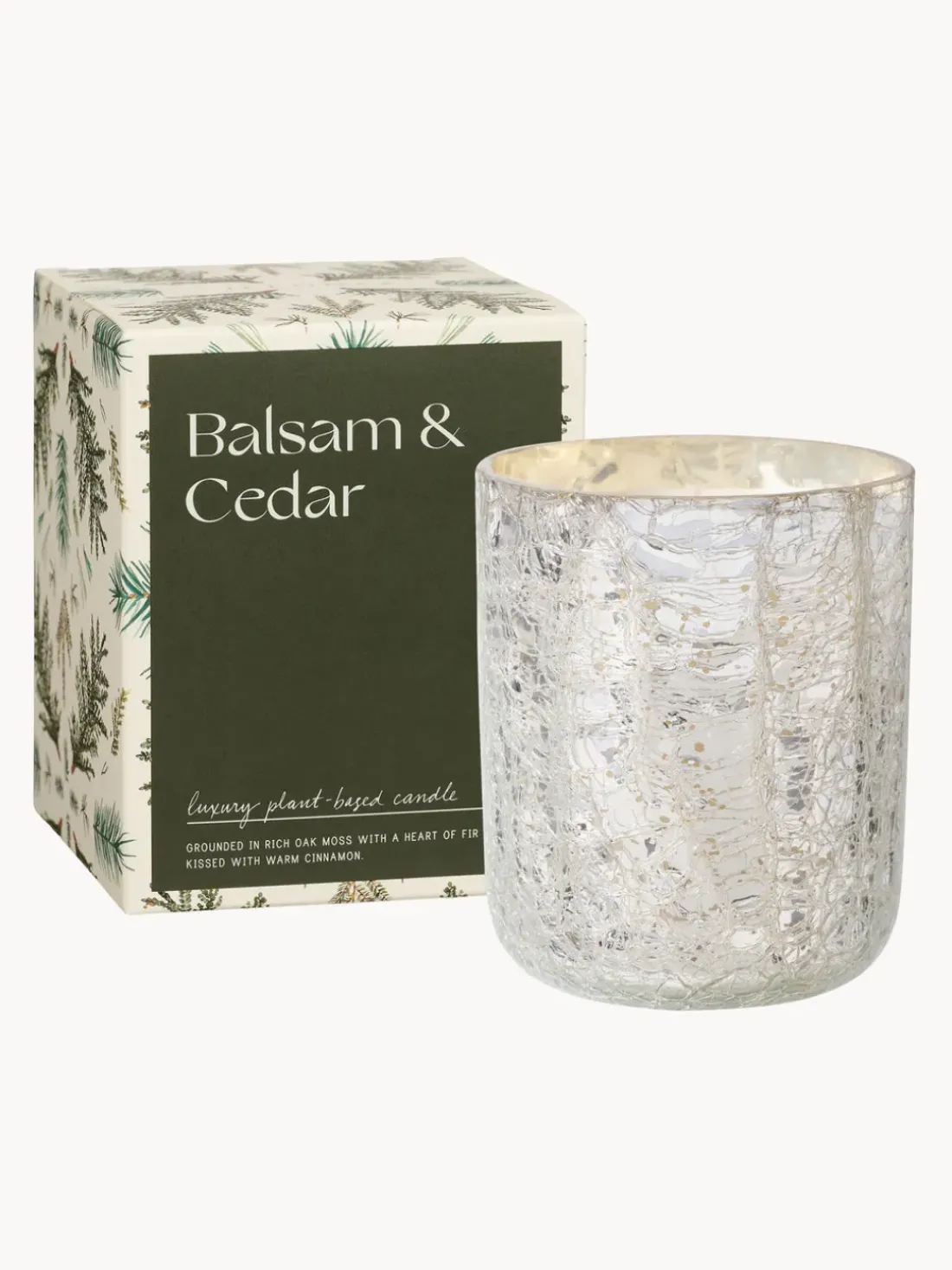 Vela perfumada Cracle (agujas de pino, canela y musgo de roble)