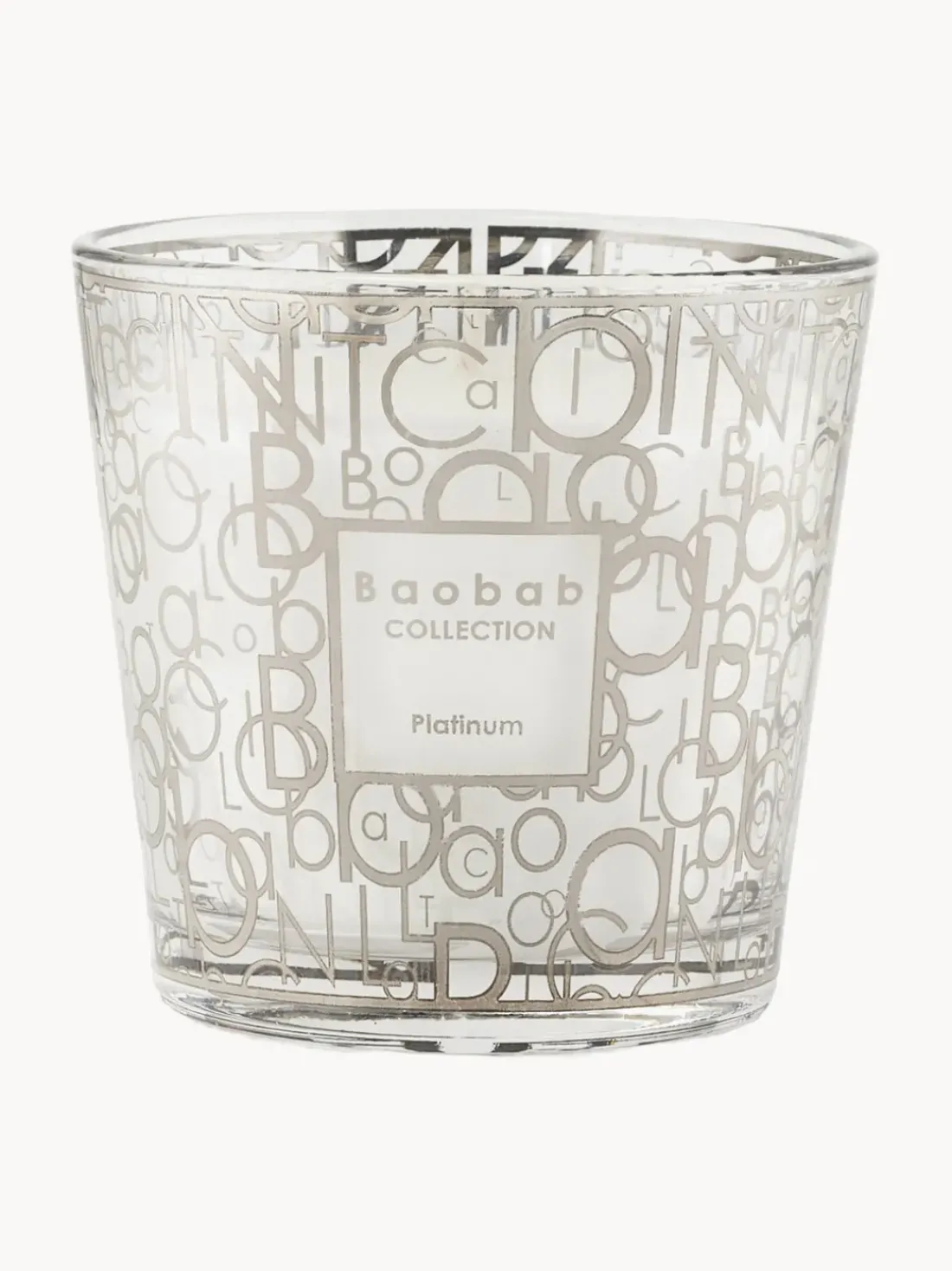 Vela perfumada My First Baobab Platinum (ámbar, nuez moscada y vetiver)