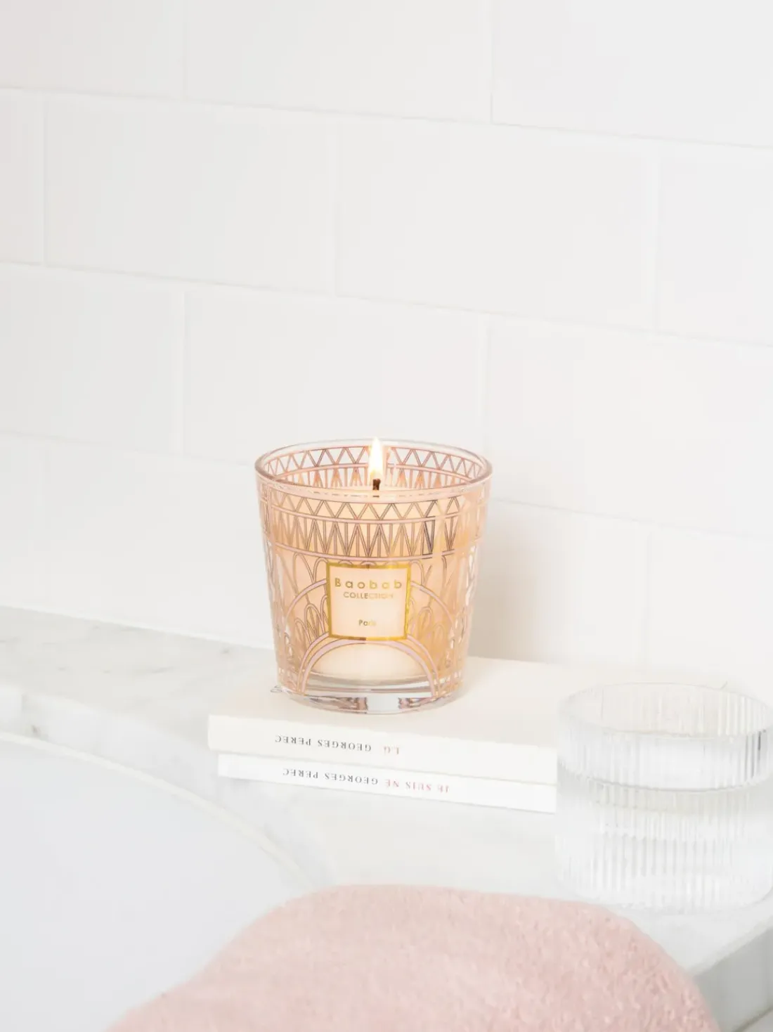 Vela perfumada My First Baobab Paris (glicina, mimosa y tilo)