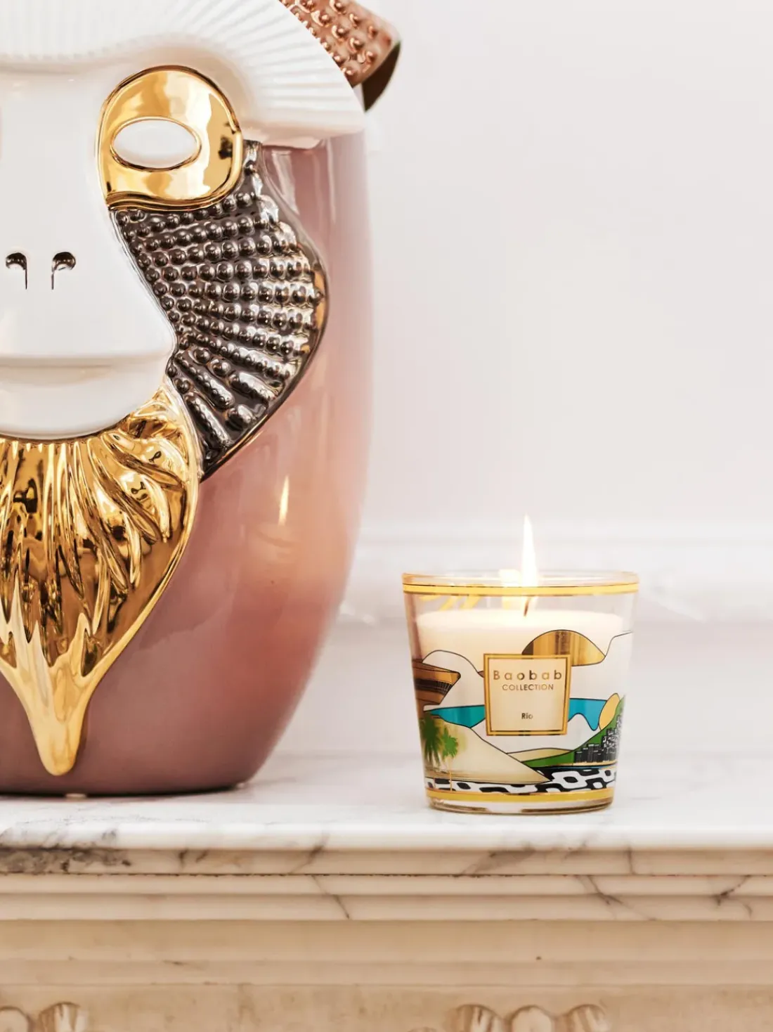 Vela perfumada My First Baobab Rio (bergamota, cardamomo y almizcle)