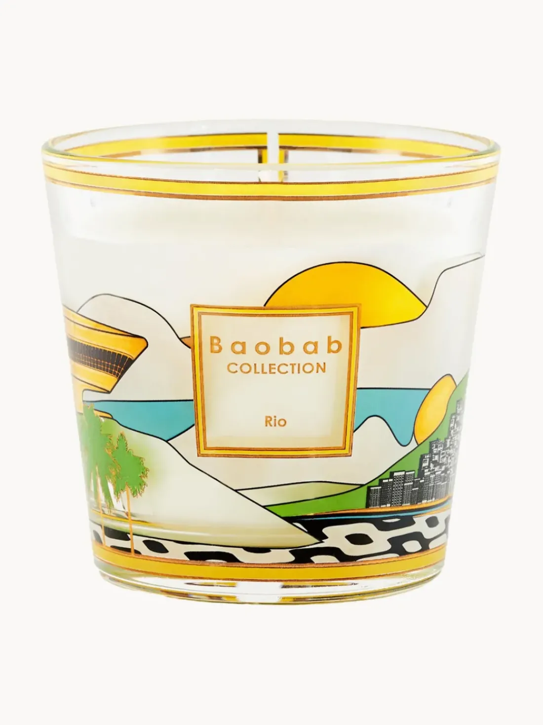 Vela perfumada My First Baobab Rio (bergamota, cardamomo y almizcle)