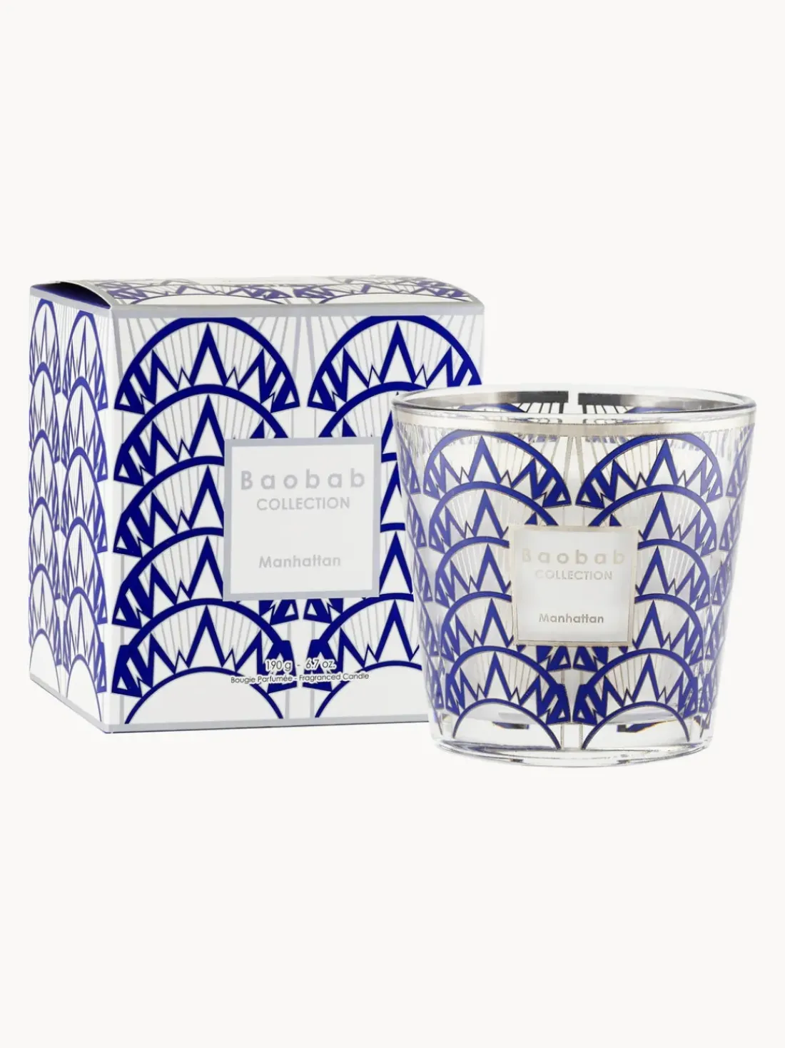Vela perfumada My First Baobab Manhattan (ciprés, lavanda y papiro)