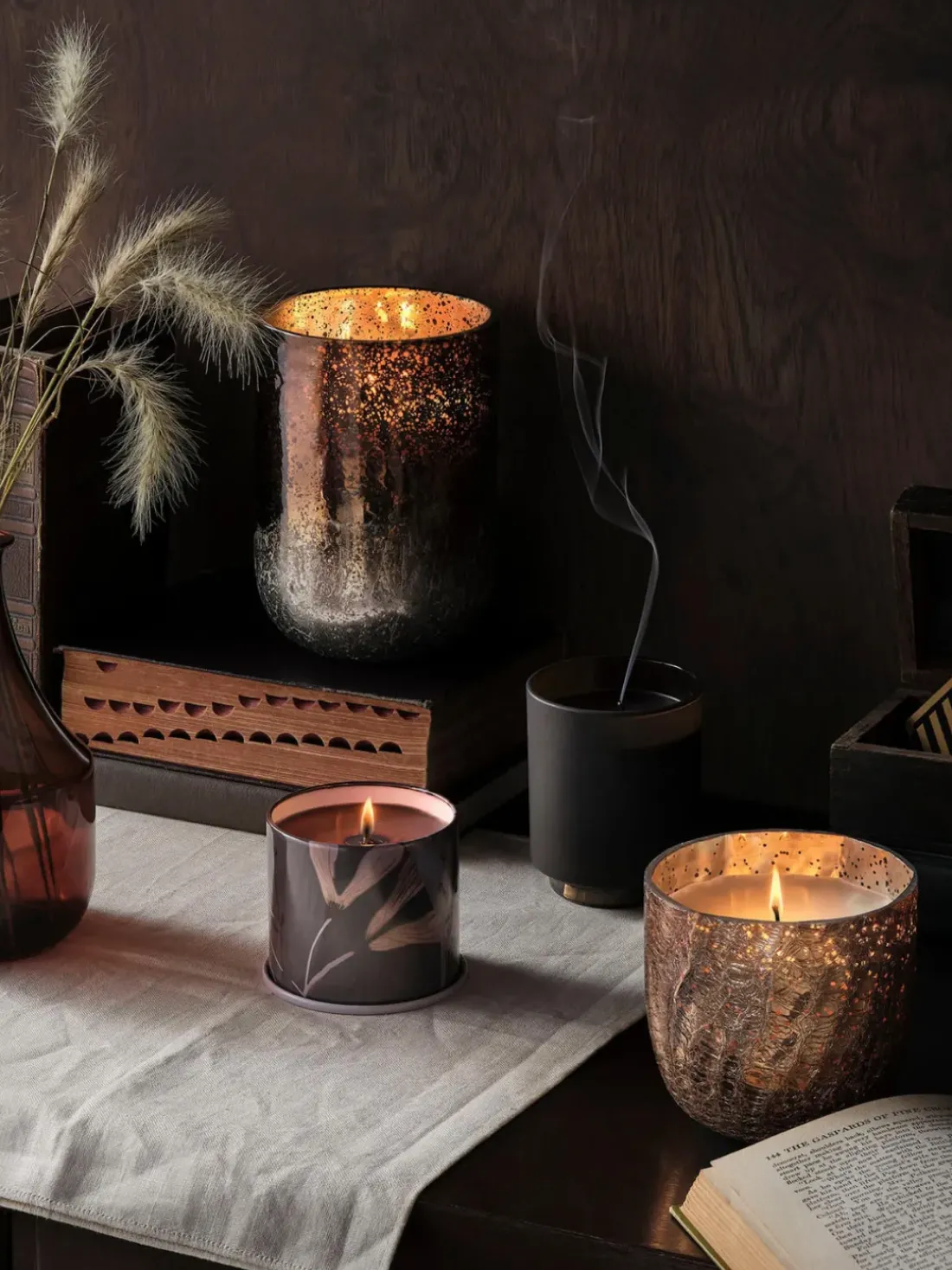 Vela perfumada Refill (madera de cedro, gamuza & ámbar)