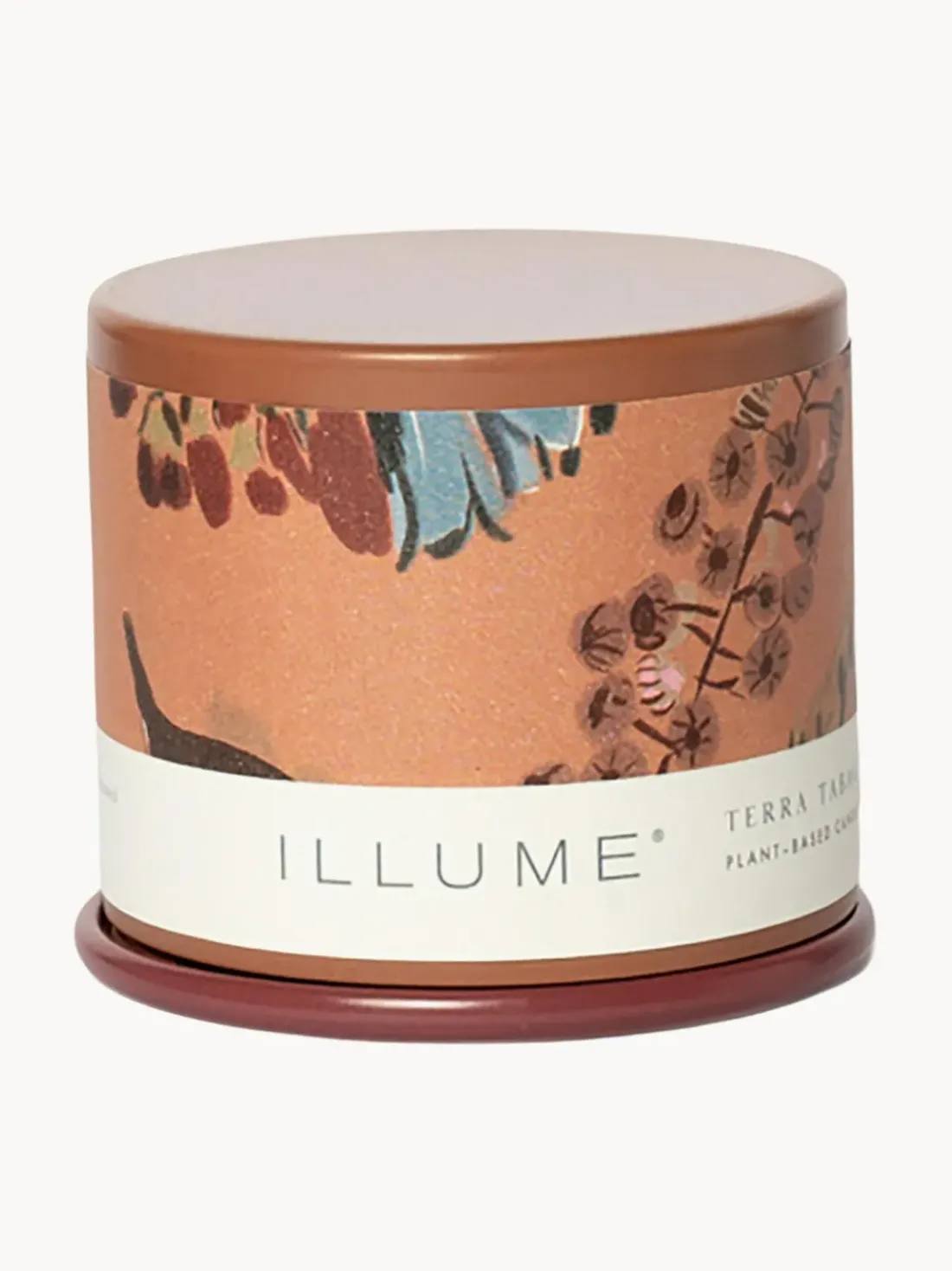 Vela perfumada Vanity Tin (almizcle de cachemira, hoja de tabaco y naranja)