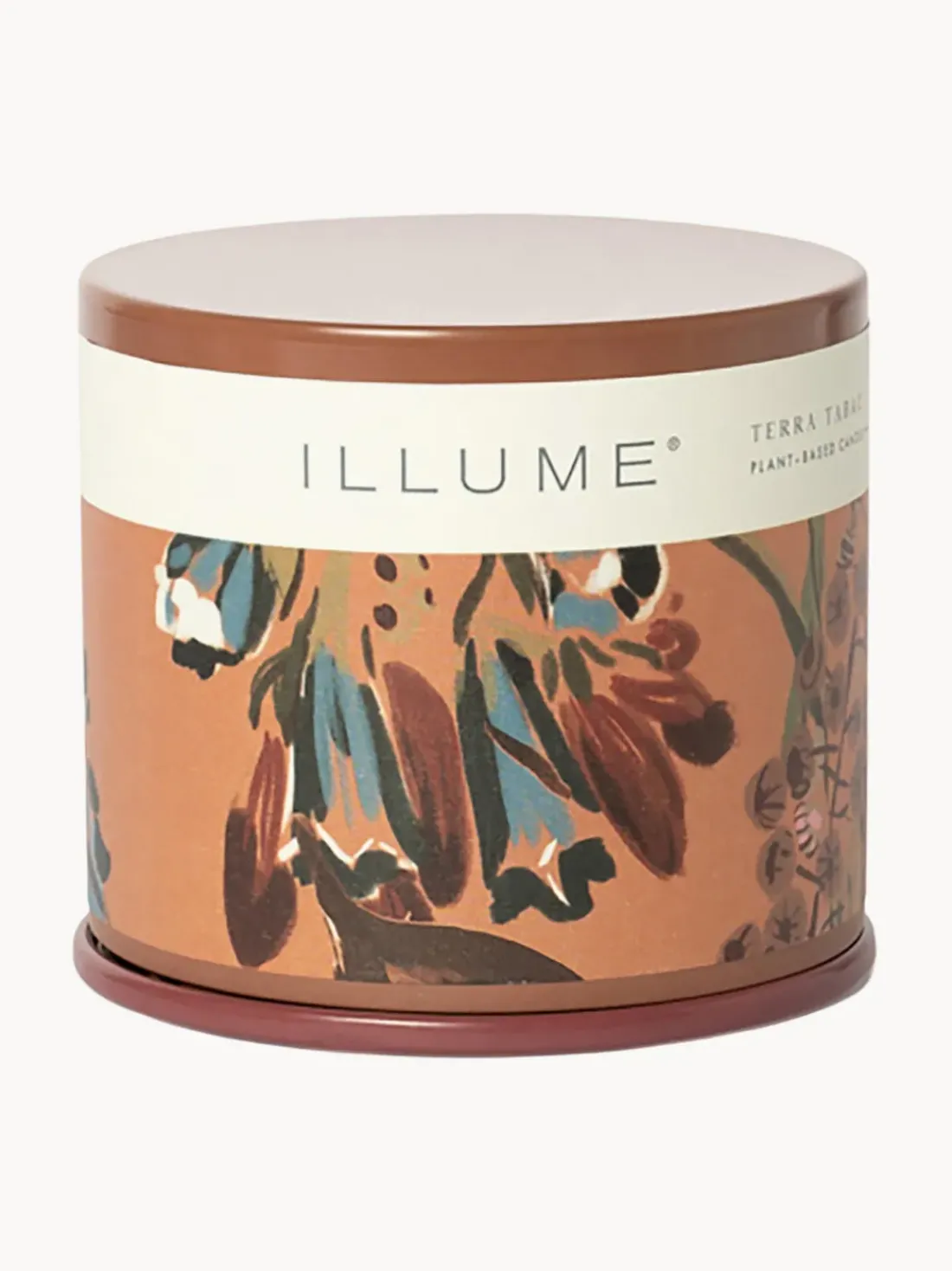 Vela perfumada Vanity Tin (almizcle de cachemira, hoja de tabaco y naranja)