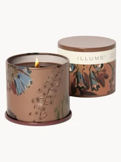 Vela perfumada Vanity Tin (almizcle de cachemira, hoja de tabaco y naranja)