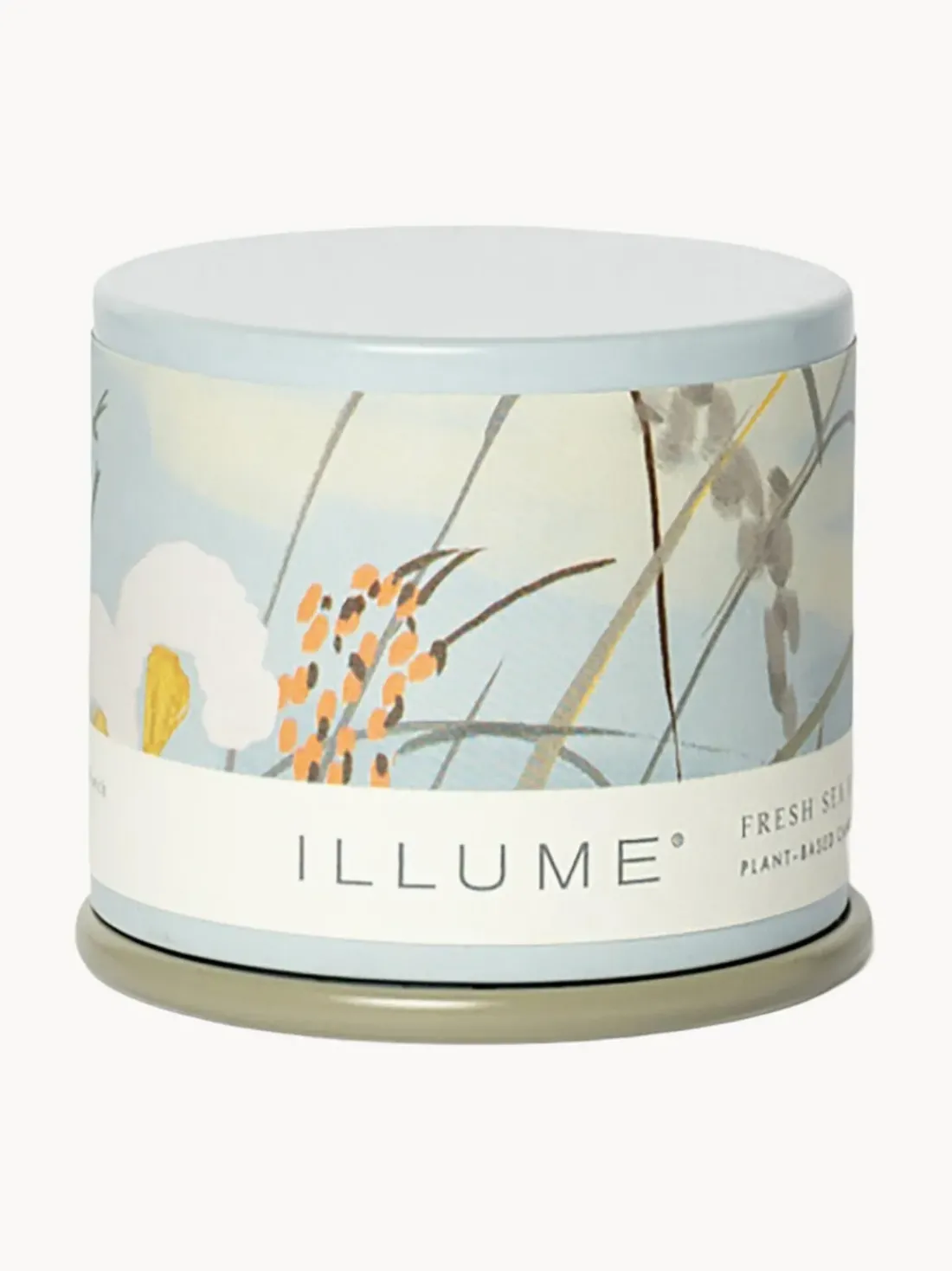Vela perfumada Vanity Tin (jazmín y rocío marino salado)