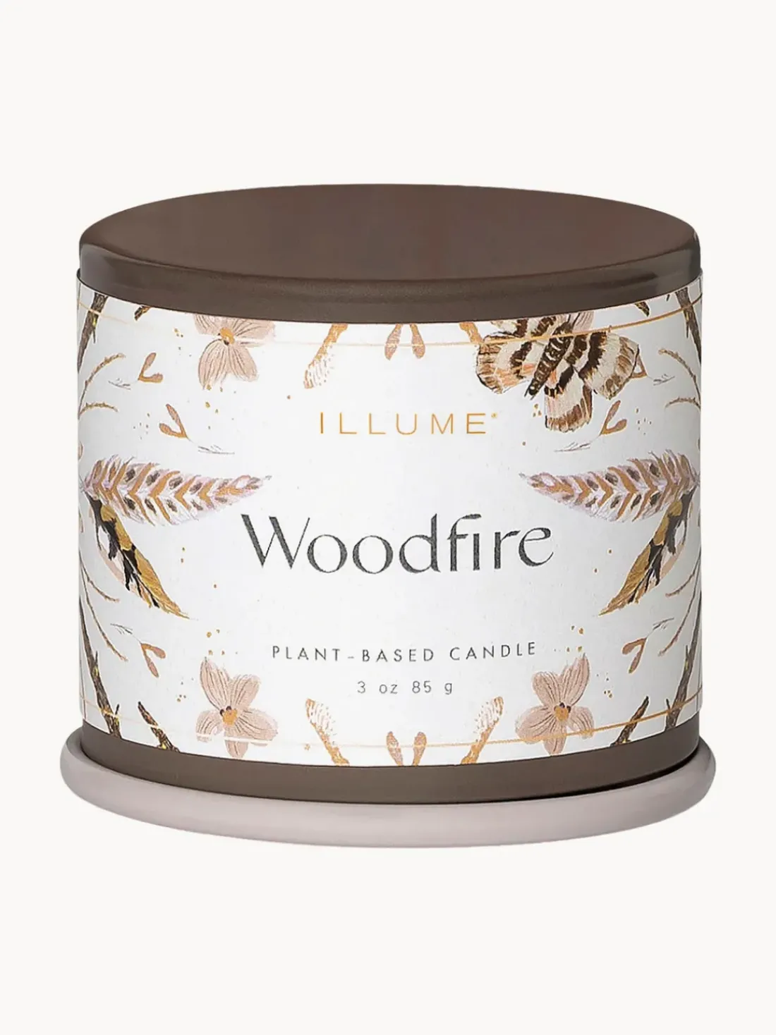 Vela perfumada Vanity Tin (madera de cedro, gamuza & ámbar)