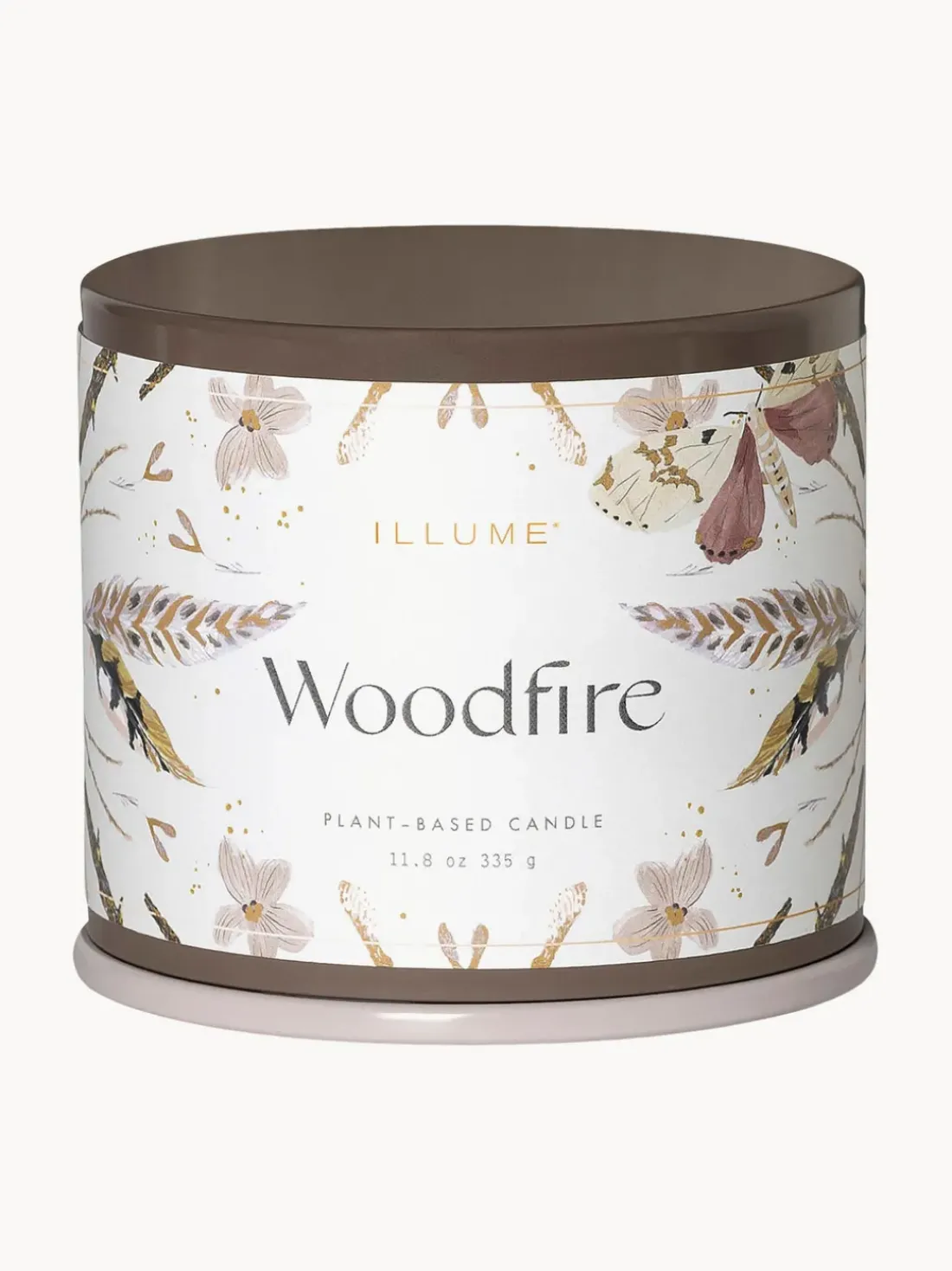 Vela perfumada Vanity Tin (madera de cedro, gamuza & ámbar)