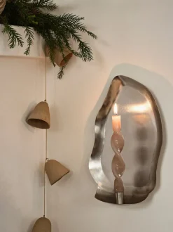 Velas cónicas artesanales Twist, 2 uds.