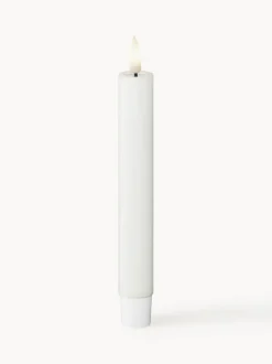 Velas cónicas LED artesanales Real Flame, 15 cm, 2 uds.