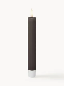 Velas cónicas LED artesanales Real Flame, 15 cm, 2 uds.