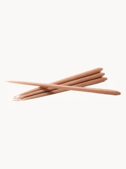 Velas cónicas Stoff Nagel, 6 uds.