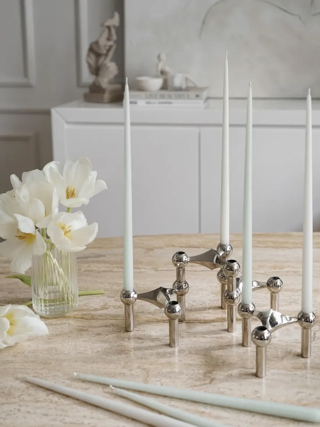 Velas finas Stoff Nagel, 6 uds.