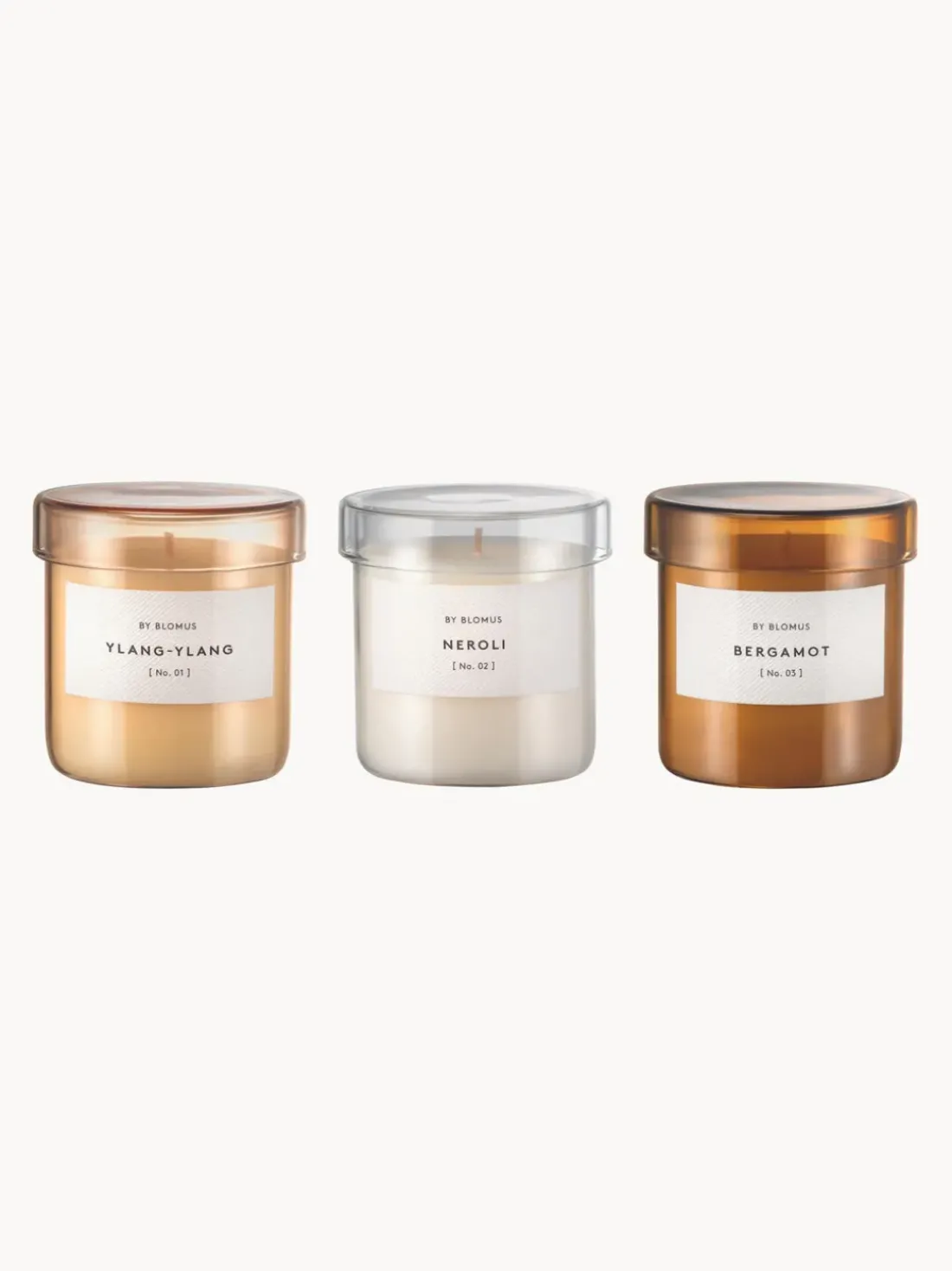Velas perfumadas Valoa, 3 uds.